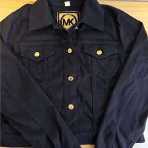 Michael Kors Black Denim Jacket